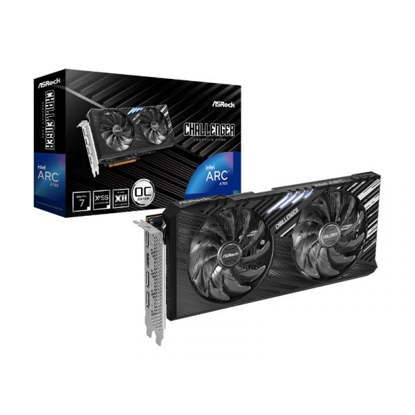 ASRock Intel Arc A750 Challenger SE 8GB OC videókártya (A750 CL SE 8GO)